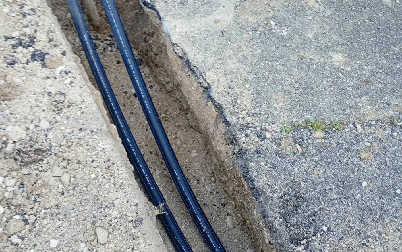 Impianti idraulici, cantiere di Luigi Lettieri a Roccadaspide
