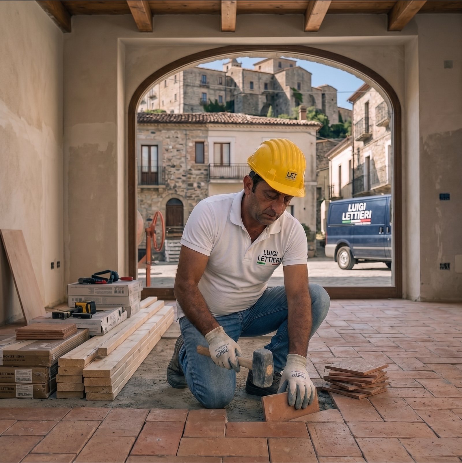 Pavimenti e rivestimenti, Luigi Lettieri, idraulico ed edile a Roccadaspide